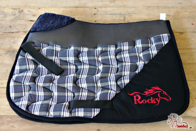 ผ้ารองอานอังกฤษ Rocky1